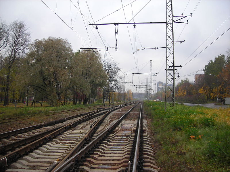 Станция Ланская. На окраине. Станция Ланская.