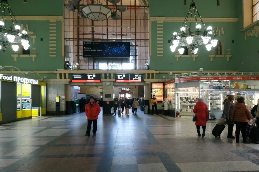 Ж/д станция Москва (Казанский вокзал)