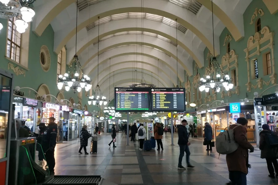 Ж/д станция Москва (Казанский вокзал)