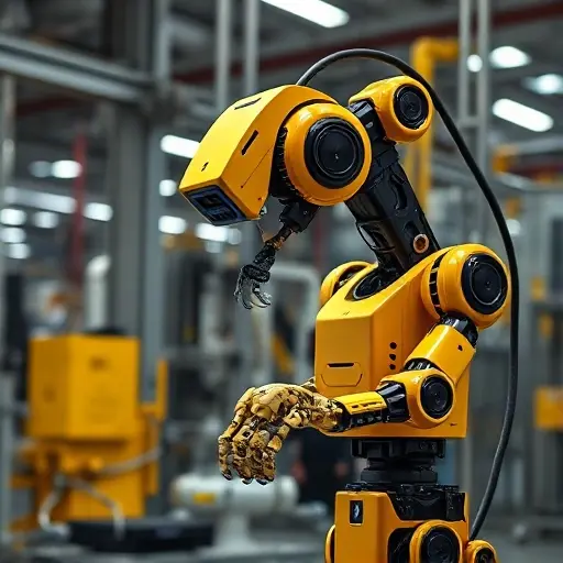 Генеративная настройка промышленных роботов через приватные модели пользователя на заводе #123