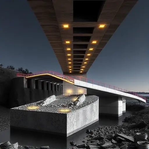 Сравнительный анализ мостовых плит из коксового стекла и алюминатного бетона по долговечности и энергопотреблению